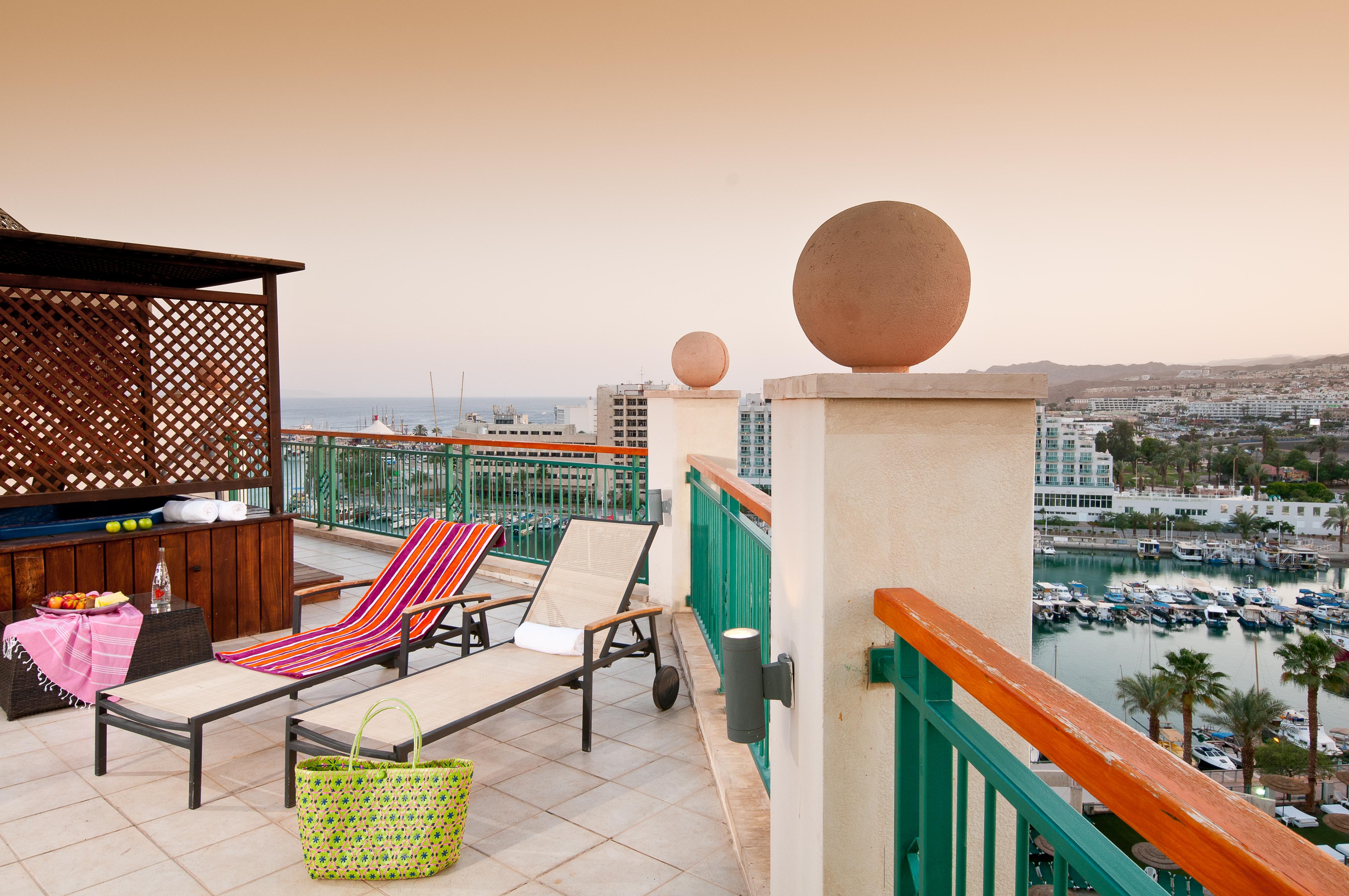 U Magic Palace Eilat Esterno foto View from the rooftop